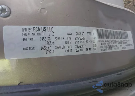 2018 Chrysler Pacifica Hybrid Limited from USA, damaged, VIN 2C4RC1N73JR213140